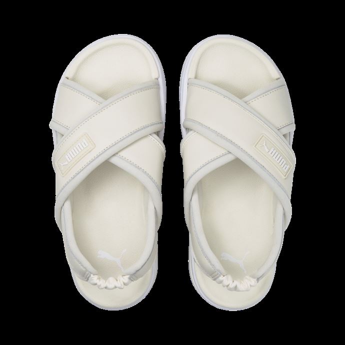 Puma Canada Sandales Mayze Blanc Immaculé Pour Femmes
