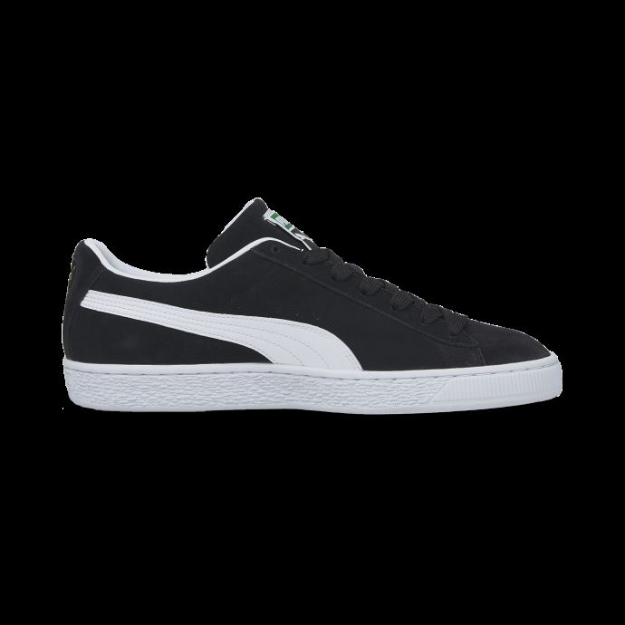 Baskets Puma Canada Daim Croco Noir-blanc

