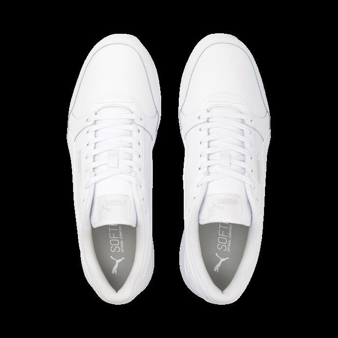 Baskets St Runner V3 L Puma Canada Blanc-blanc-gris Violet
