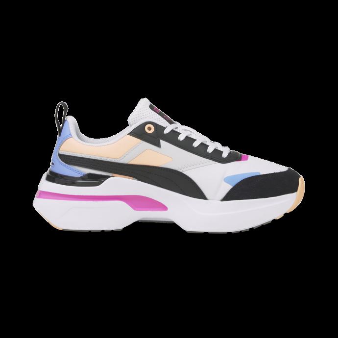 Puma Canada Baskets Femme Blanc-gris Violet Kosmo Rider Bright

