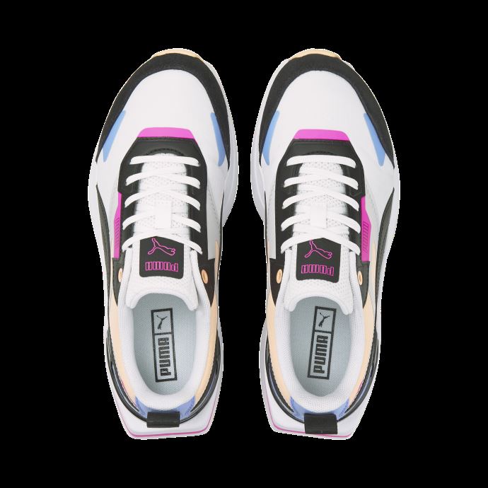Puma Canada Baskets Femme Blanc-gris Violet Kosmo Rider Bright

