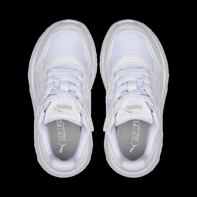 Puma Canada Baskets Enfant Blanc-blanc-gris Violet X-ray Speed Ac
