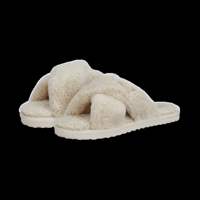 Claquette Puma Canada Fluff X Strap Blanc De Poule Pour Femme