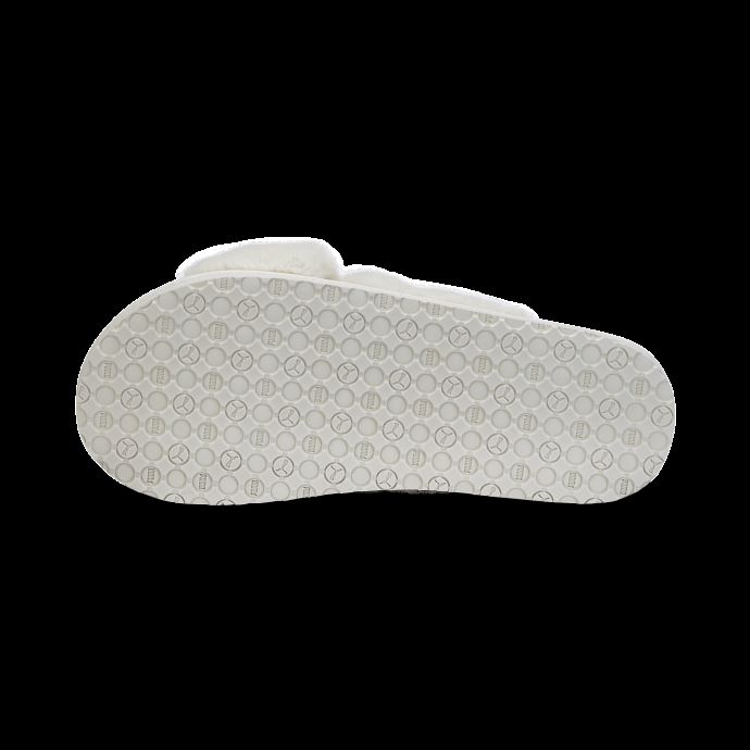 Claquette Puma Canada Eggnog-white Fluff X Strap Pour Femme
