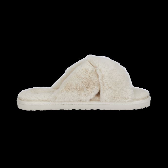Claquette Puma Canada Eggnog-white Fluff X Strap Pour Femme
