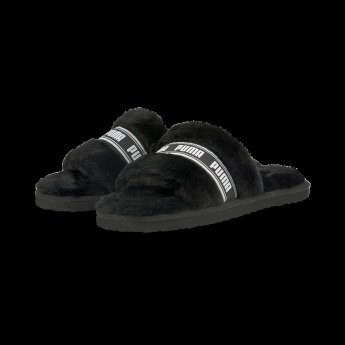 Puma Canada Fluff Noir-blanc Pour Femme