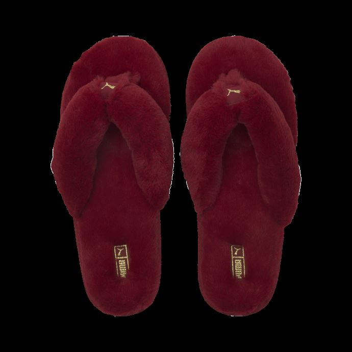 Puma Canada Fluff Flip Chaussures Femme Persian Red-team Gold
