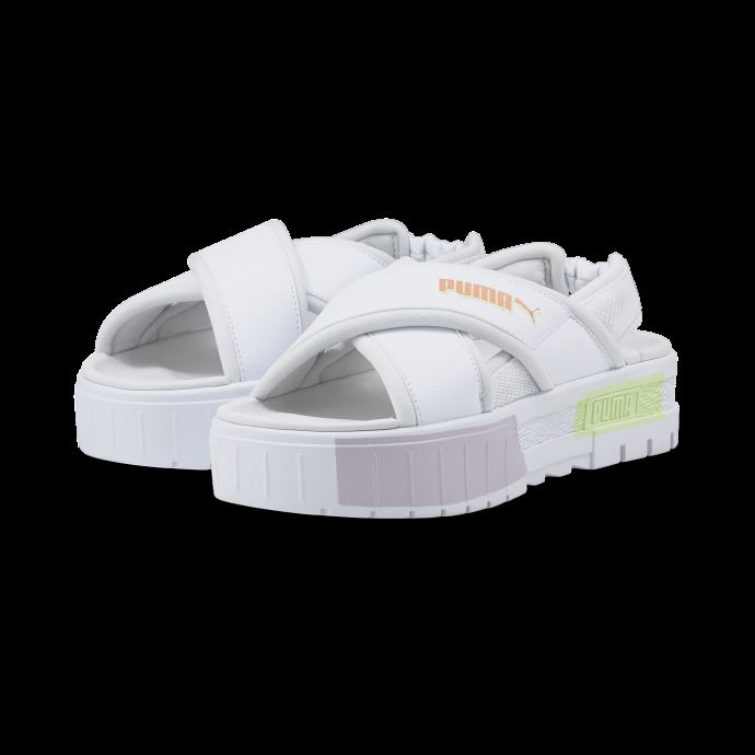 Nuage De Nimbus Blanc Mayze Sandales Dépareillées Pour Femmes Puma Canada