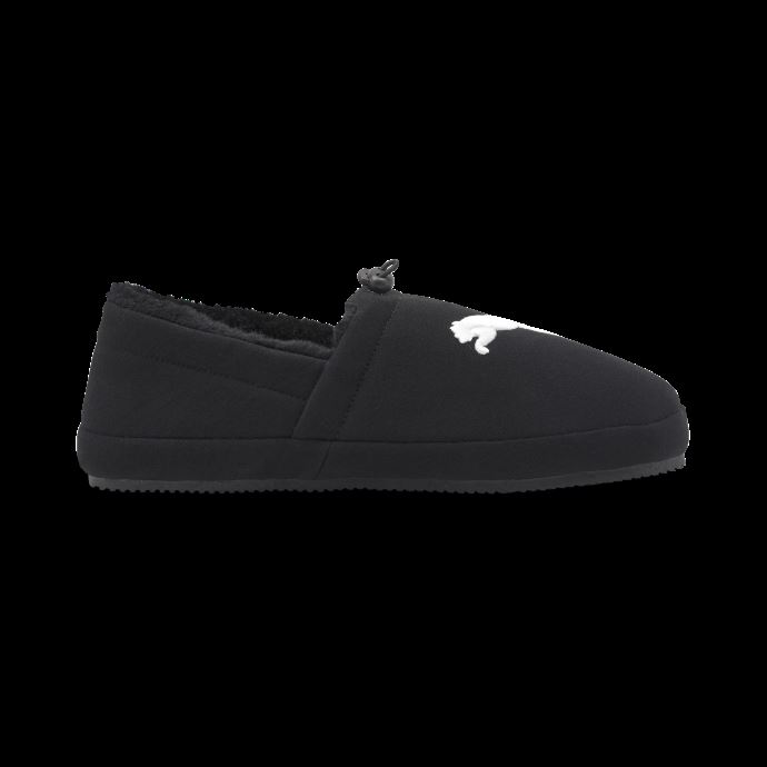 Chaussons Puma Canada Tuff Mocc Cat Noir Et Blanc
