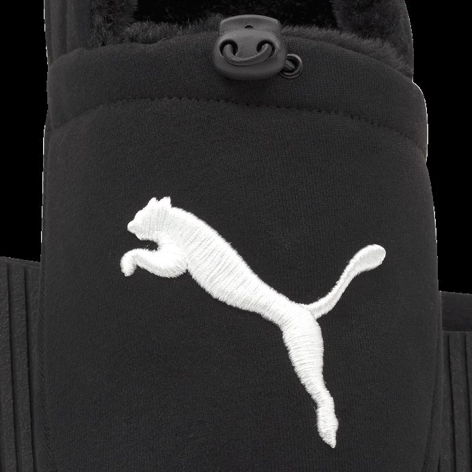 Chaussons Puma Canada Tuff Mocc Cat Noir Et Blanc
