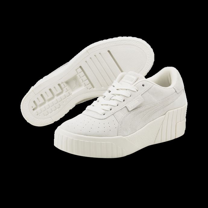 Baskets Puma Canada Cali Compensées Tonales Pour Femmes Pristine-marshmallow