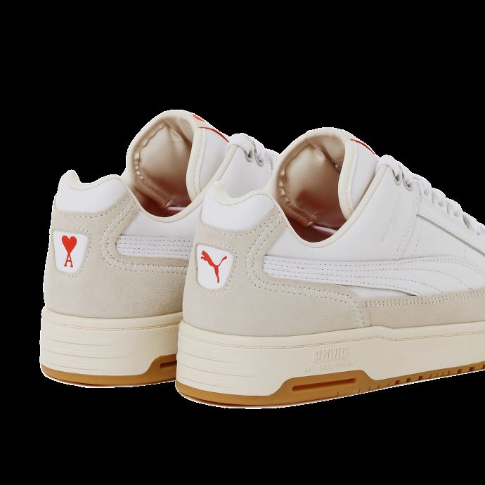 Baskets Puma Canada X Ami Slipstream Lo Blanches Immaculées

