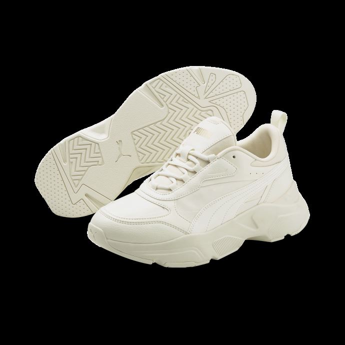 Baskets Cassia Sl Pour Femmes Puma Canada Pristine-pristine-team Or