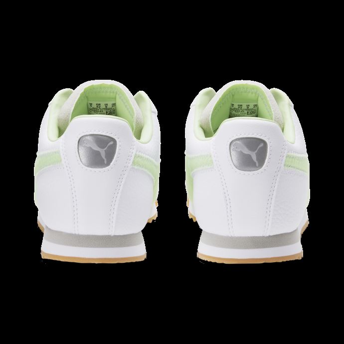 Baskets Roma Paradise Puma Canada Blanc-vert Paradis-argent

