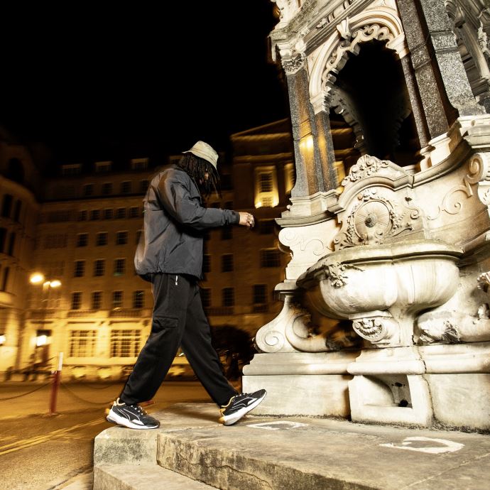 Baskets Extent Nitro Heritage Jet Black-whisper White Puma Canada
