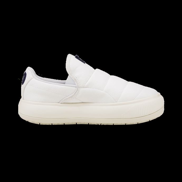 Baskets En Daim Mayu à Enfiler En Toile Pour Femmes White-marshmallow Puma Canada
