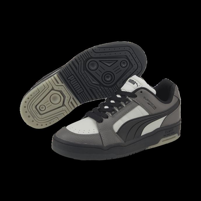 Gris Violet-castlerock Puma Canada Slipstream Lo Reprise Baskets Grands Enfants