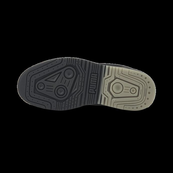 Gris Violet-castlerock Puma Canada Slipstream Lo Reprise Baskets Grands Enfants
