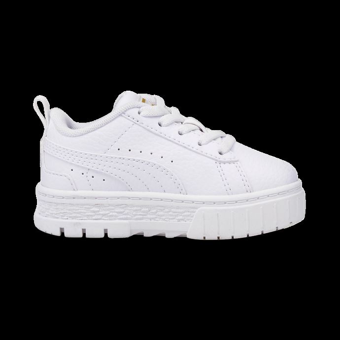 Puma Canada White-team Or Mayze Chaussures Pour Tout-petits En Cuir
