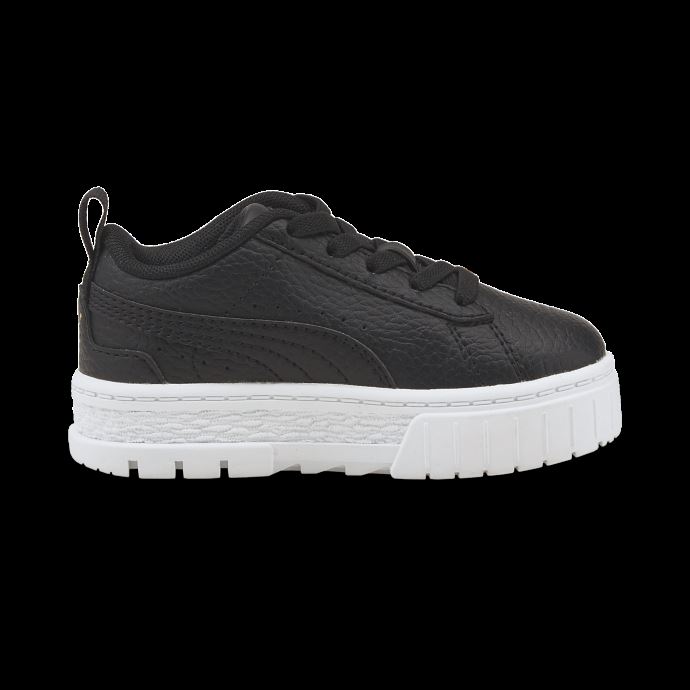 Mayze Lth Baskets Pour Bébés à Fermeture Alternative Puma Canada Black-team Gold

