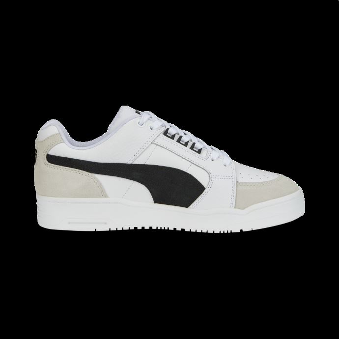 Baskets Puma Canada Slipstream Lo Fs En Daim Blanc-noir

