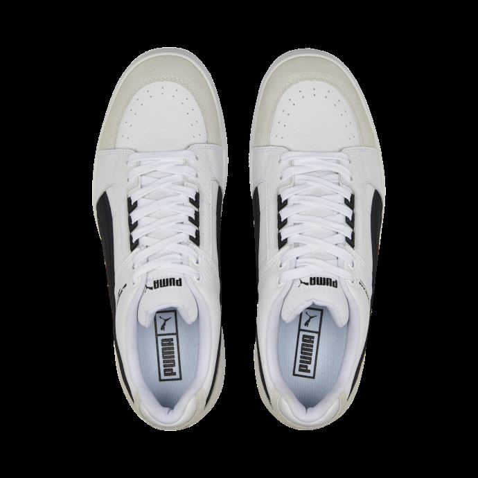 Baskets Puma Canada Slipstream Lo Fs En Daim Blanc-noir
