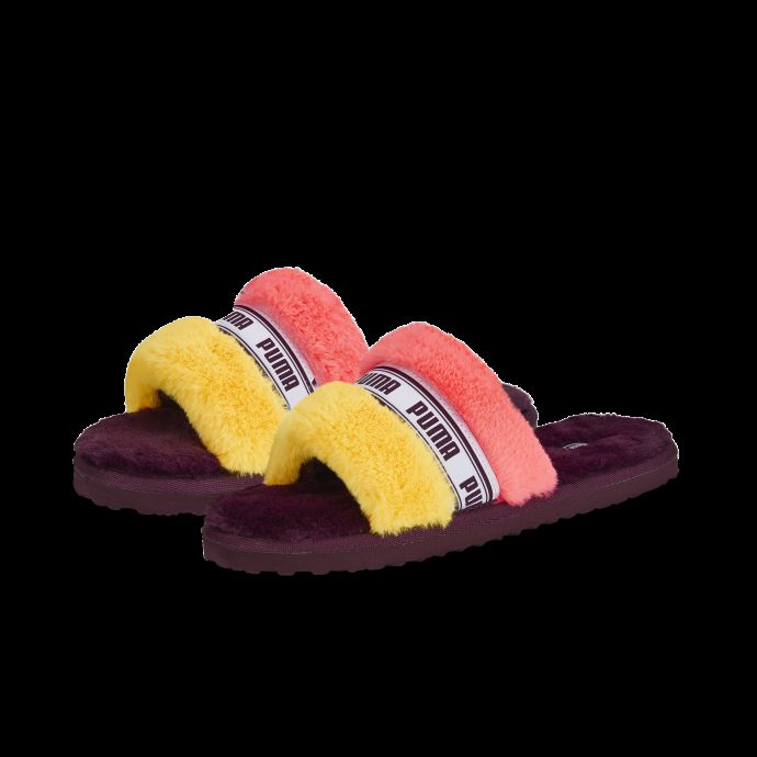 Pantoufles Puma Canada Sun Stream-sunset Glow Fluff Jazzy Pour Femmes
