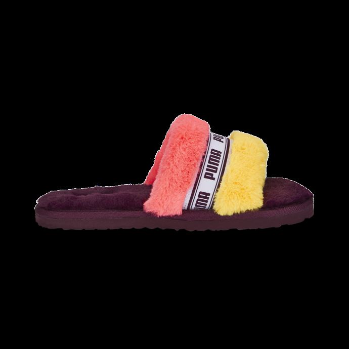 Pantoufles Puma Canada Sun Stream-sunset Glow Fluff Jazzy Pour Femmes
