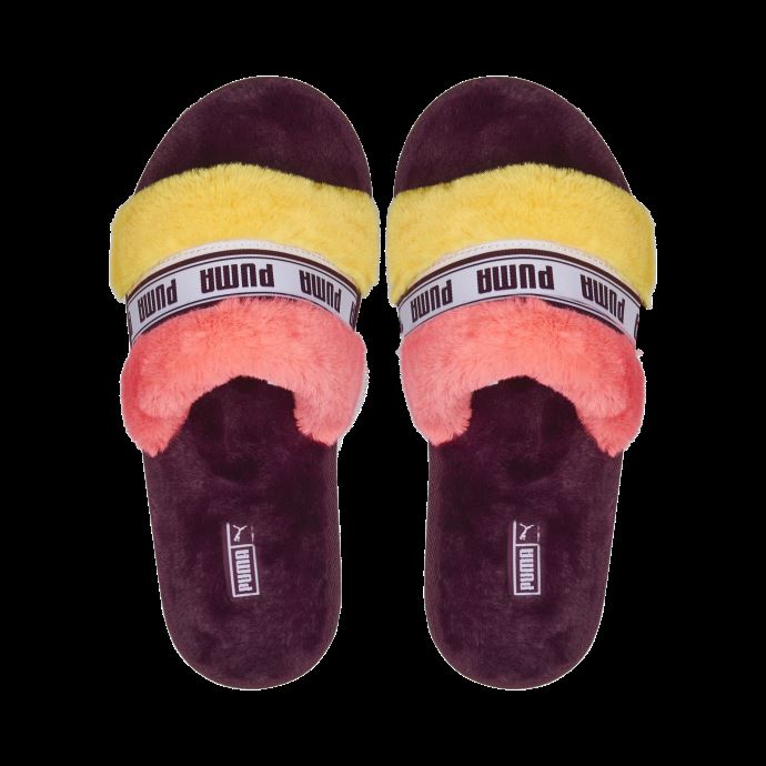 Pantoufles Puma Canada Sun Stream-sunset Glow Fluff Jazzy Pour Femmes
