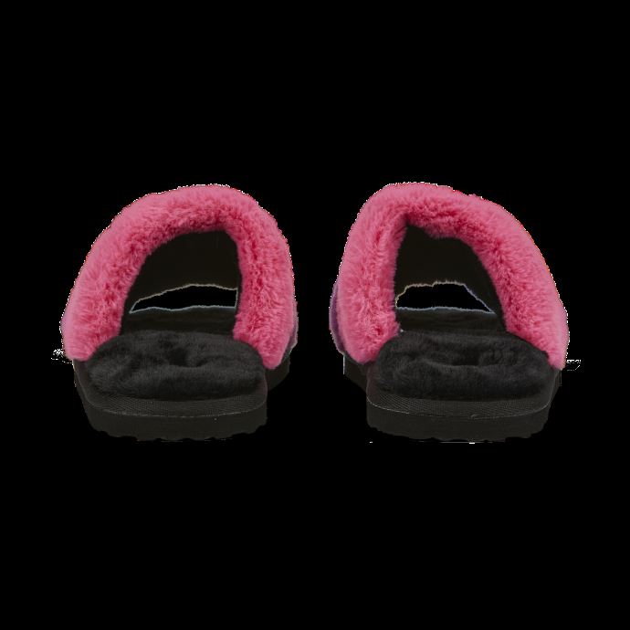 Puma Canada Fluff Jazzy Pantoufles Pour Femmes Coucher De Soleil Rose-mauve Pop

