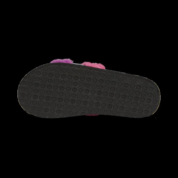 Puma Canada Fluff Jazzy Pantoufles Pour Femmes Coucher De Soleil Rose-mauve Pop
