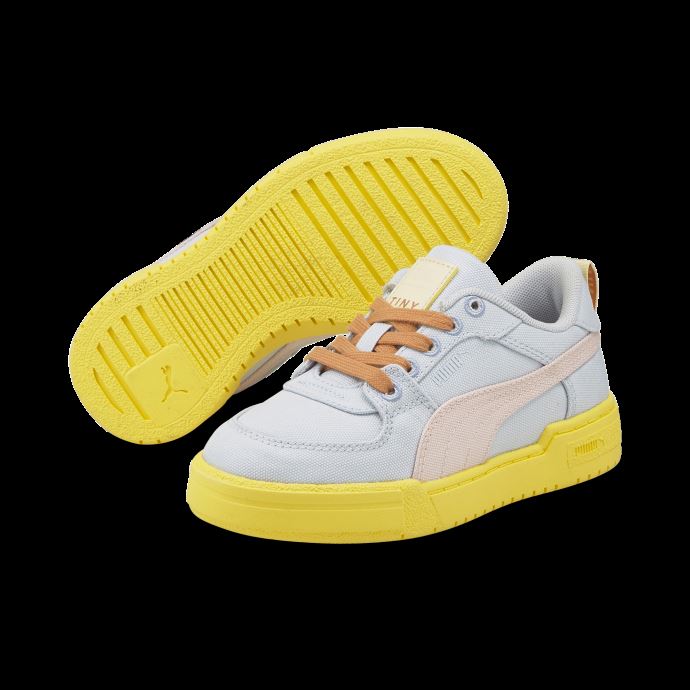 Baskets Enfant Puma Canada X Tinycottons Ca Pro Coton Aspen Or-craie Rose