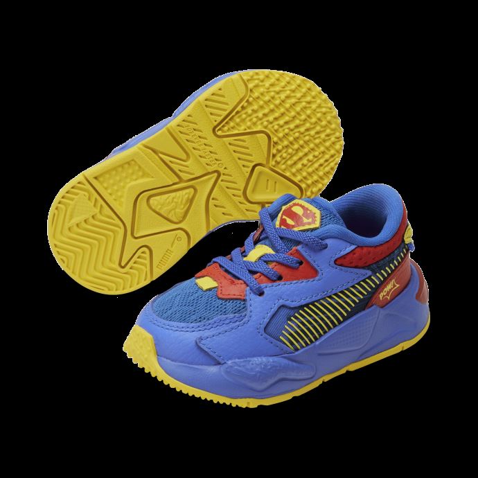 Baskets Puma Canada X Dc Justice League Superman Rs-z Pour Tout-petits Bluemazing