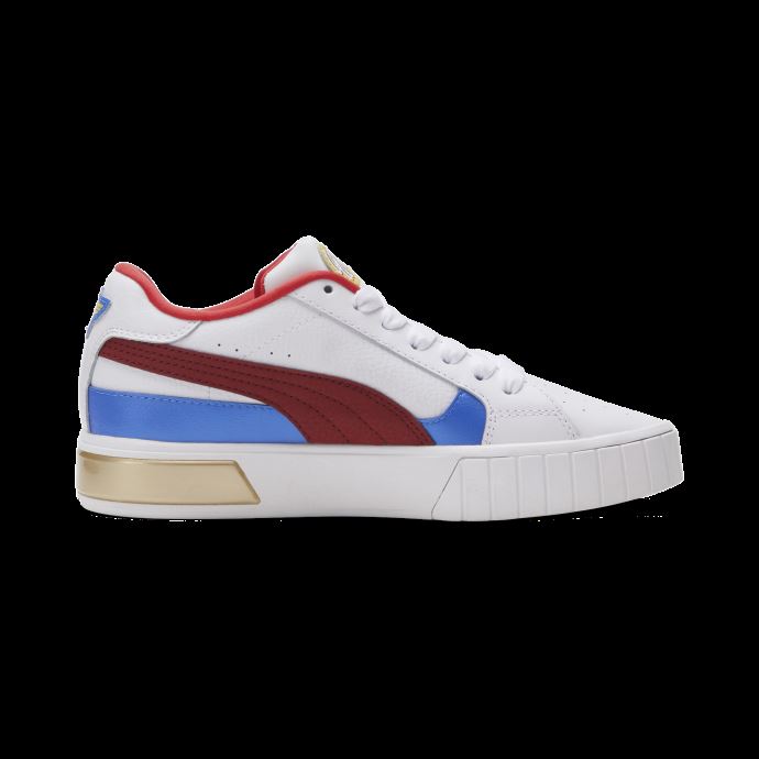Puma Canada X Dc Justice League Cali Star Wonder Femme Baskets Grands Enfants Blanc-rouge Intense
