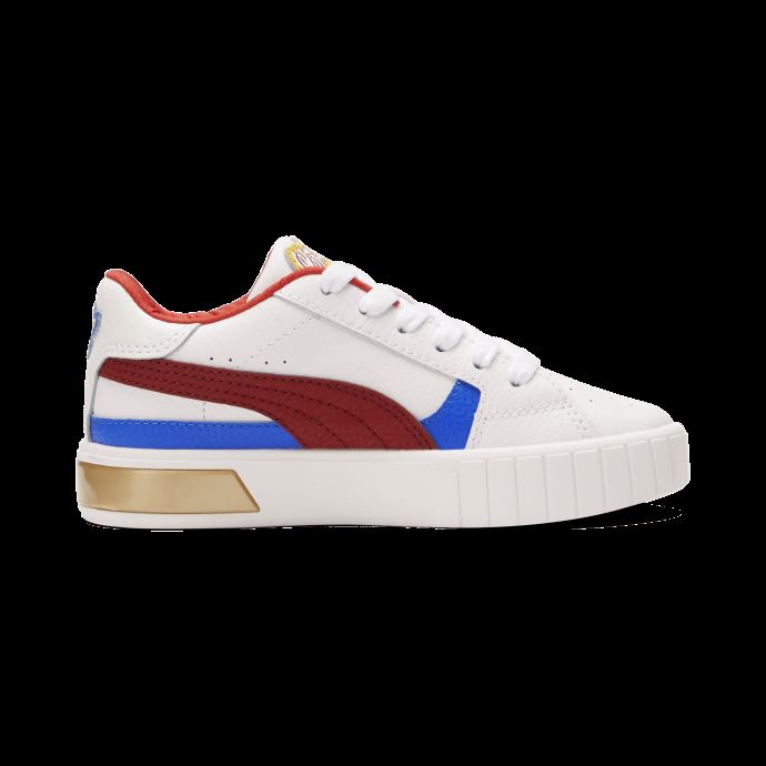 Puma Canada X Dc Justice League Cali Star Wonder Woman Baskets Pour Petits Enfants Blanc-rouge Intense
