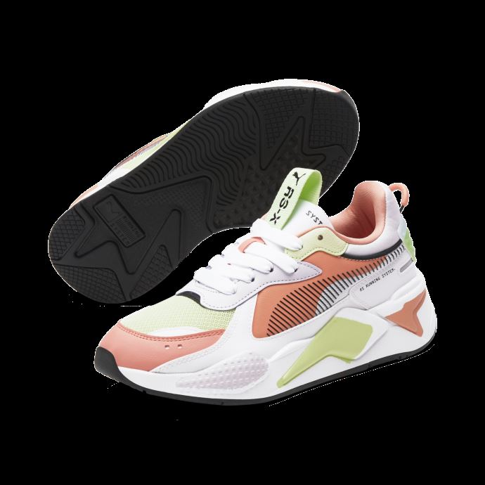 Baskets Rs-x Dépareillées Pour Femmes Blanc-pêche-rose-papillon Puma Canada