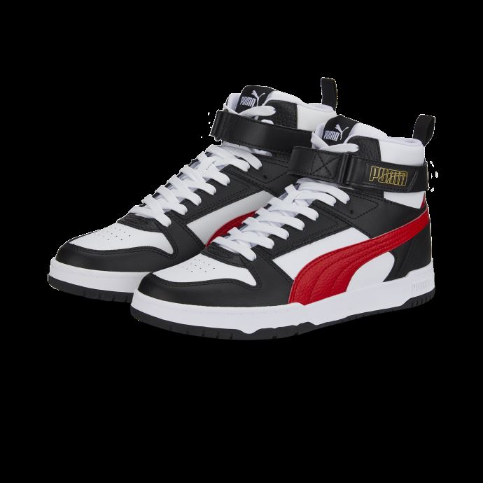 Baskets Rbd Game Puma Canada Blanc-rouge-noir-team Gold