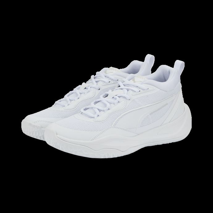 Baskets Puma Canada Playmaker Core Blanc-blanc-gris Violet
