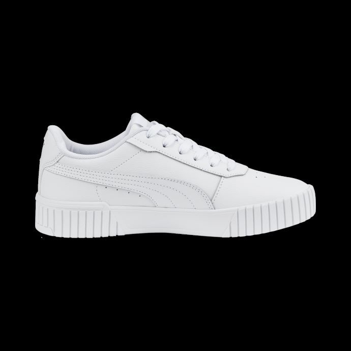 Baskets Puma Canada Carina 2.0 Pour Femmes Blanc-blanc-argent
