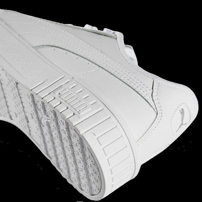 Baskets Carina 2.0 Blanc-blanc-argent Femme Puma Canada
