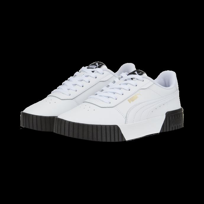 Baskets Puma Canada Carina 2.0 Blanc-blanc-team Or-noir Femmes