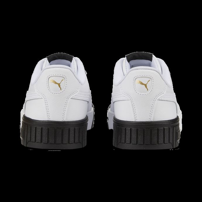 Puma Canada Blanc-blanc-team Or-noir Baskets Carina 2.0 Femmes
