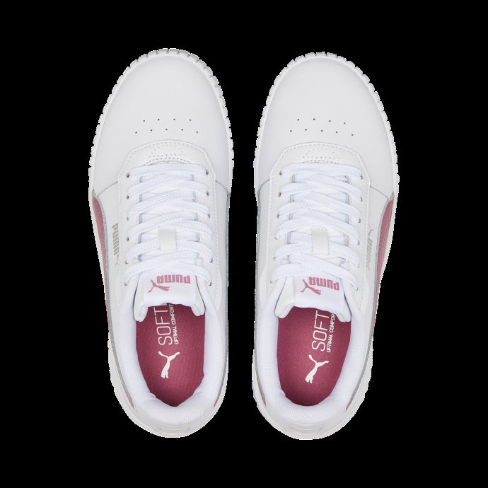 Baskets Puma Canada Carina 2.0 Blanc-dusty Orchid-silver Femme
