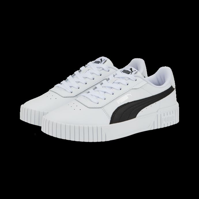 Baskets Femme Puma Canada Carina 2.0 Blanc-noir-argent
