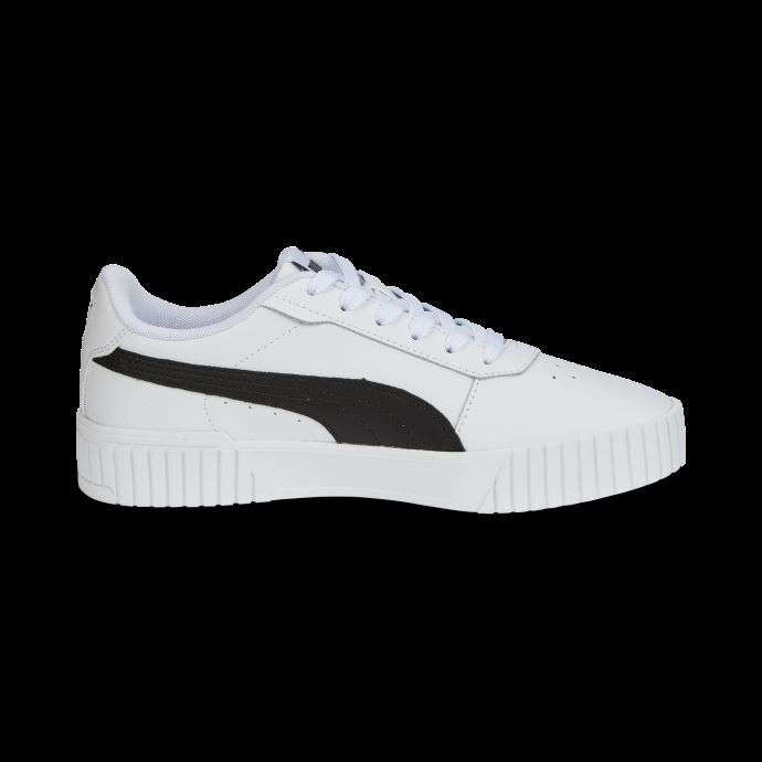 Baskets Femme Puma Canada Carina 2.0 Blanc-noir-argent
