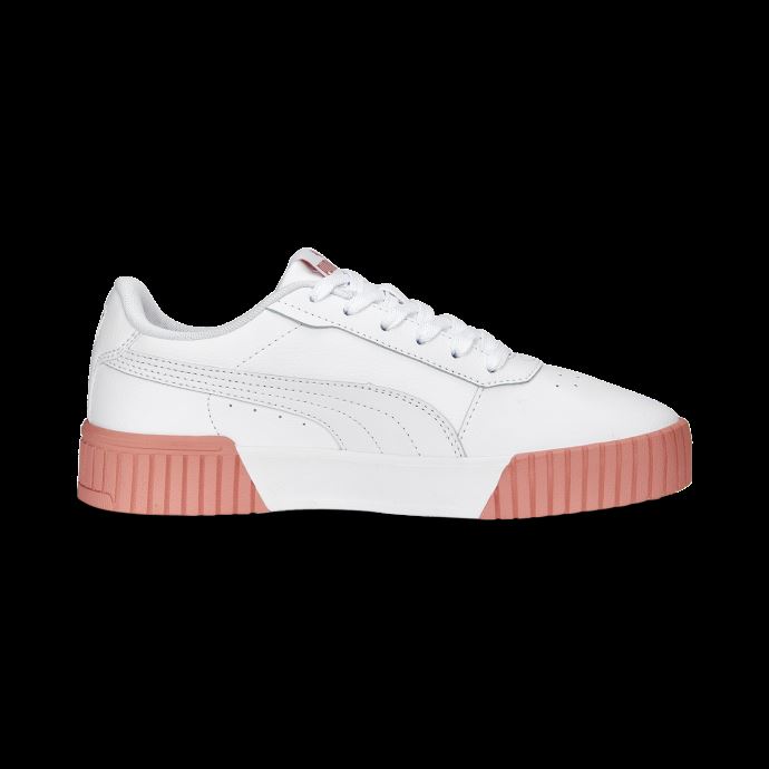 Baskets Carina 2.0 Femmes Puma Canada Blanc-fleur D'hibiscus-or
