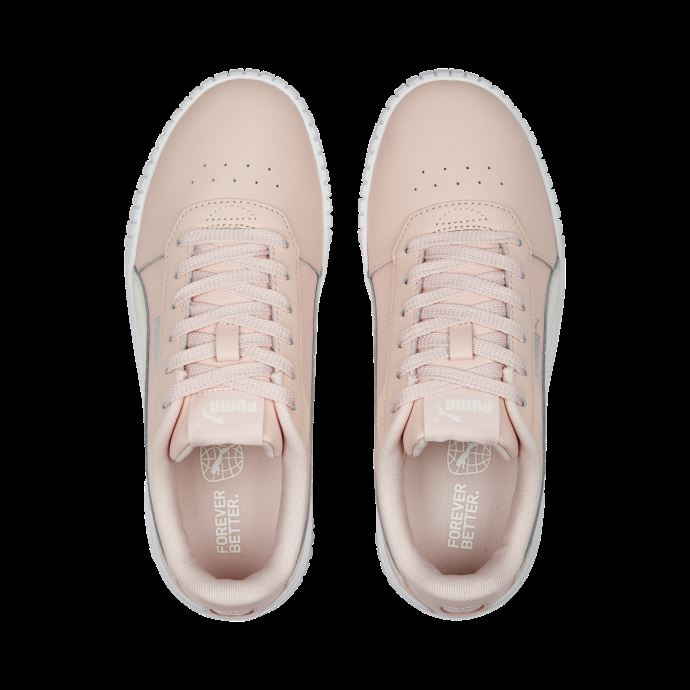 Baskets Puma Canada Carina 2.0 Rose Poudré-blanc Chaud-argent Femmes
