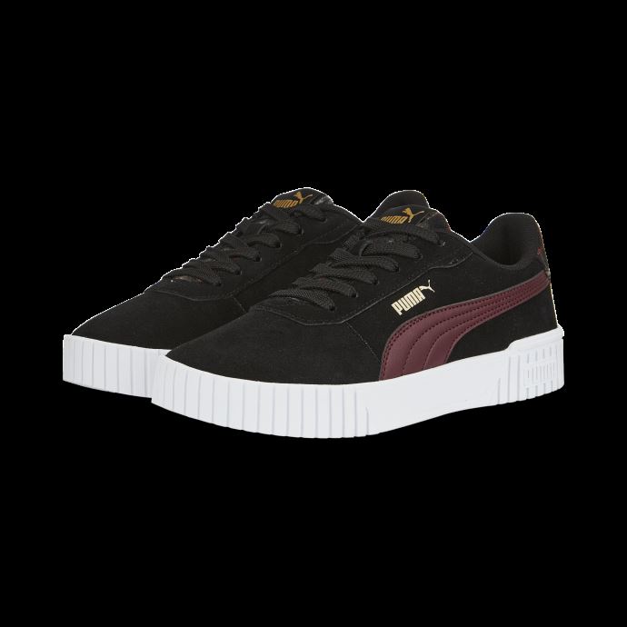 Noir-aubergine-team Or Carina 2.0 Baskets Tartan Femmes Puma Canada
