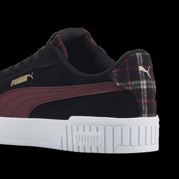 Noir-aubergine-team Or Carina 2.0 Baskets Tartan Femmes Puma Canada
