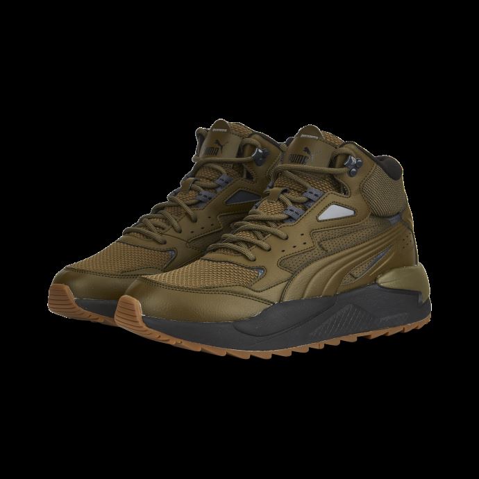 Baskets X-ray Speed Mid Wtr Olive-olive-ebony-noir Puma Canada